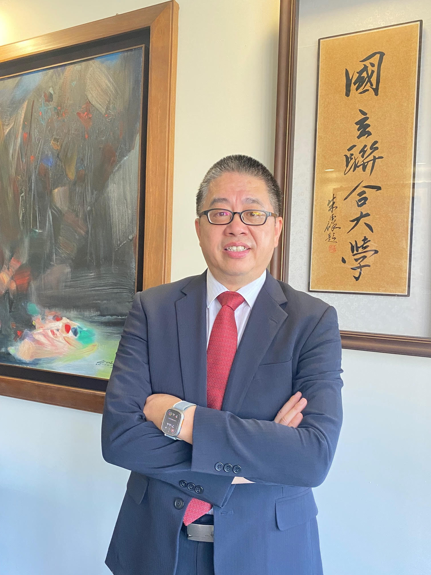 國立聯合大學校長侯帝光照片
